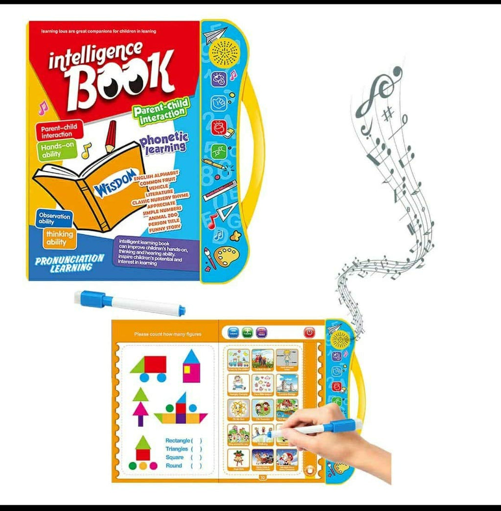 Intelligence Book for Kids I High Quality Self Learning Study Book for Kids